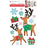 Anděl Přerov Samolepka 25x42 cm s jeleny – Sleviste.cz