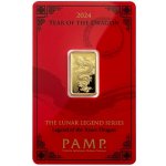 PAMP zlatý slitek Rok Draka 2024 5 g – Zboží Mobilmania