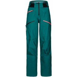 Ortovox W's 3L Deep Shell pants Pacific Green