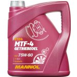 MANNOL MTF-4 GETRIEBEOEL 75W80 API GL4 - olej převodový syntetický 4L (75W-80) – Hledejceny.cz