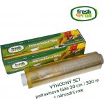 Výhodný balíček Fresh'n'Roll - Potravinová fólie 30cm / 300m + náhradní role 30cm / 300m – Zboží Dáma