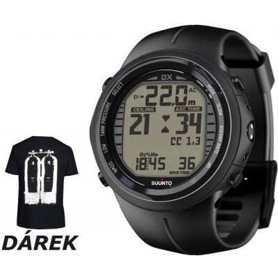 Suunto DX black Elastomer + USB