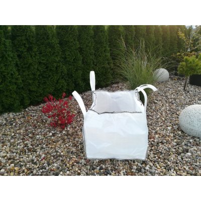 JUTA Vak Big Bag 165070 343L 70 x 70 x 70cm, otevřený rovné dno bílý – Zboží Dáma