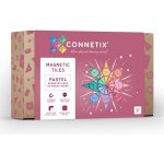 Connetix Tiles 40 ks Geometry Pastel – Zboží Mobilmania