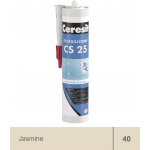 Ceresit CS 25 sanitární silikon 280 g jasmine – Zboží Mobilmania