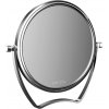 Kosmetické zrcátko Emco Cosmetic Mirrors Pure 109400125 stojící kulaté cestovní zrcadlo chrom