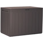 Nohelgarden WOODEBOX tmavě hnědý 116x44x55cm – Hledejceny.cz