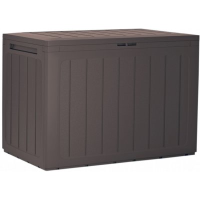 Nohelgarden WOODEBOX tmavě hnědý 116x44x55cm – Hledejceny.cz
