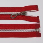 Zip spirálový 6mm délka 60cm, barva 148 (dělitelný) se stříbrnými zoubky – Hledejceny.cz