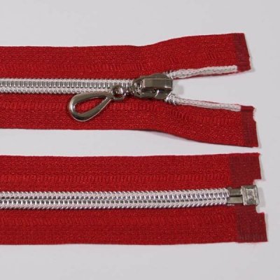 Zip spirálový 6mm délka 60cm, barva 148 (dělitelný) se stříbrnými zoubky – Hledejceny.cz