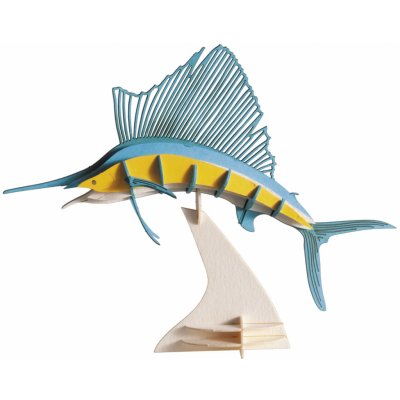 Fridolin 3D papírový model plachetník