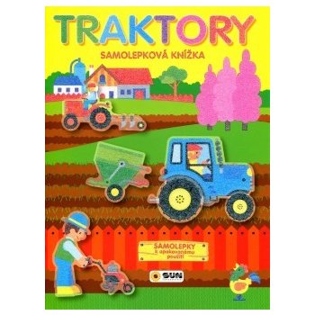 Traktory - samolepková knížka