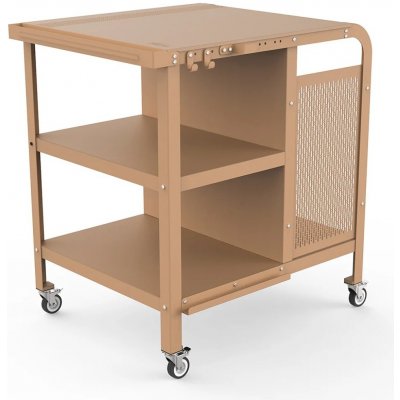 ZiiPa Servírovací vozík Desserte Pantana Sand 83,5 x 68 x 88 cm – Zboží Dáma