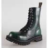 Pánské kotníkové boty Steel černá zelená