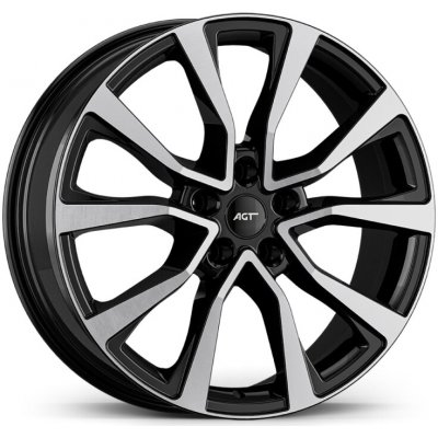 AGT 19209 7.5x19 5x114.3 ET45 black polished | Zboží Auto
