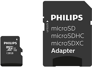 Philips MicroSDXC UHS-I U1 128 GB M12MP45B/00-512542