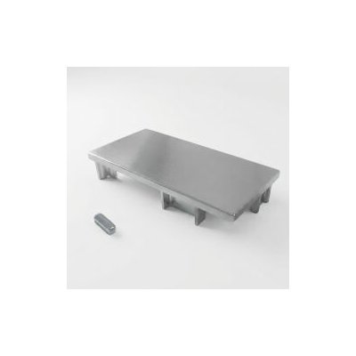 Záslepka plná k S056/LED, levá, hliník