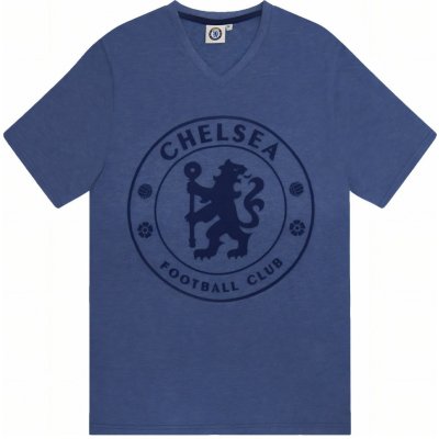 Chelsea FC pánské pyžamo Chelsea FC krátký rukáv modro-šedé – Zboží Dáma