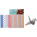 Papír Origami Apli 15 x 15 cm 50 listů Mix motivů – Zboží Dáma