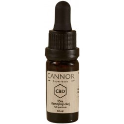 Cannor CBD Plnospektrální konopný olej 15% 1500 mg 10 ml