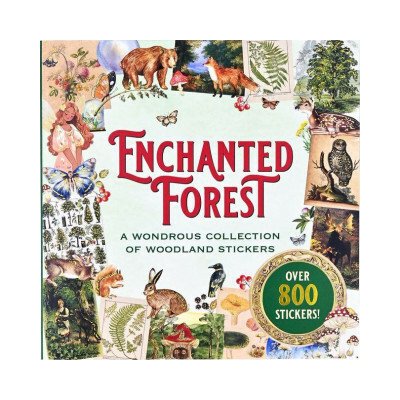 Enchanted Forest Sticker Book Over 800 Stickers! – Zboží Dáma