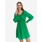 Top Secret dámské šaty s knoflíky Zelené – Zboží Mobilmania