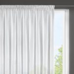 Takoy ELLA LINE záclona SYLVIA z lehké a lesklé látky 350 x 150 cm-HF-386608 | 350 x 150 cm – Hledejceny.cz