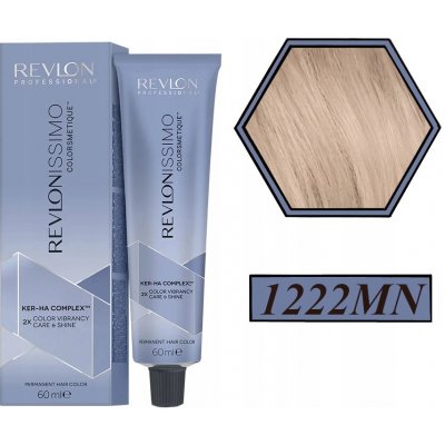 Revlon Revlonissimo Colorsmetique Permanent Hair Color Cools barva na vlasy 1222MN Iridescent 60 ml – Zbozi.Blesk.cz