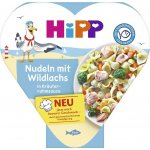 HiPP talíř Těstoviny s divokým lososem s bylinkovo-smetanovou omáčkou 250 g – Zboží Dáma