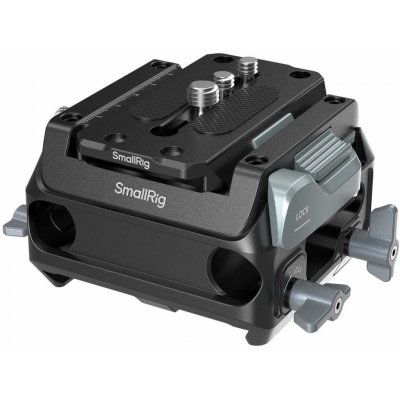 SmallRig Manfrotto-Type Mount Plate Kit with 15mm Dual Rod Clamp 5366 – Hledejceny.cz