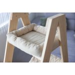 Kerbl 80921 Ladder Žebřík pro kočky přírodní béžový 134 x 39,5 x 97 cm – Hledejceny.cz