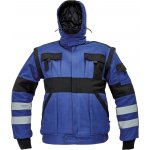 Cerva MAX WINTER REFLEX bunda modrá/černá – Zboží Mobilmania