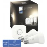 Philips Hue BT LED žárovka E27 9.5W teplá bílá 2ks chytrá LED žárovka 806 lm 2200-6500 K stmívatelná – Zboží Živě