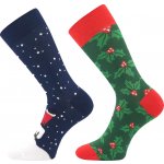 Lonka CHRISTMAS HOLLY 2PK Zelená Tmavě modrá Bílá Červená – Sleviste.cz