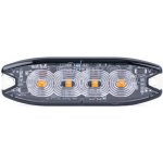 AMIO Výstražné osvětlení oranžové 4x3W LED R65 R10 12 / 24V IP67 – Hledejceny.cz