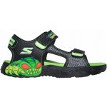 Skechers dětské sandálky černá – Zboží Dáma
