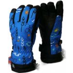 Kugo šusťákové prstové rukavice Modrá – Sleviste.cz