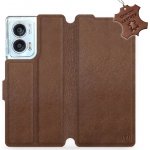 Mobiwear Motorola Edge 50 Fusion Hnědé L_BRS – Zboží Živě