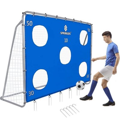 SPRINGOS SG0010 Fotbalová branka s terčem 240x170x85 cm – Zboží Dáma