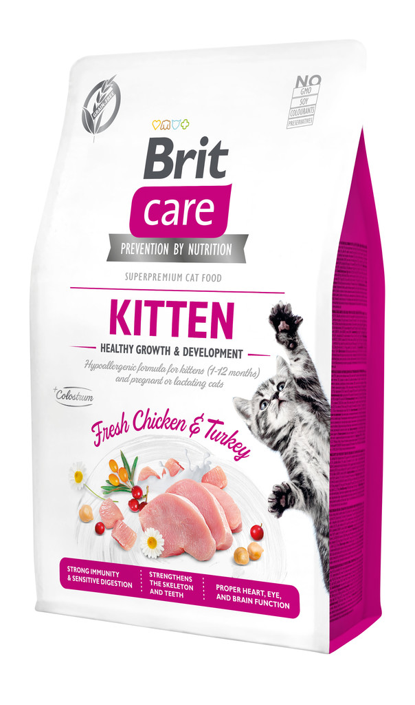 Brit Care Cat Grain-Free Kitten Healthy Growth & Development 2 kg