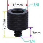 STABLECAM 3/8" Female to 1/4" Male Screw 1DJ7098U – Zboží Mobilmania