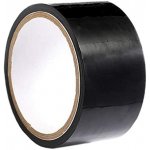 Czechobal s.r.o. Barevná lepicí páska černá 48 mm x 66 m – Zboží Živě