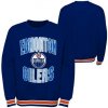 Dětská mikina Outerstuff Dětská mikina Edmonton Oilers Blueliner Crew Neck