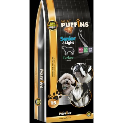 Puffins Senior & Light 15 kg – Sleviste.cz