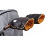 Little Angel rukavice DeLuxe černá zlatý prošev medová – Zboží Dáma