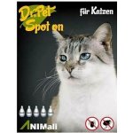 Dr.Pet spot-on pipety pre mačky 5 x 1 ml – Hledejceny.cz