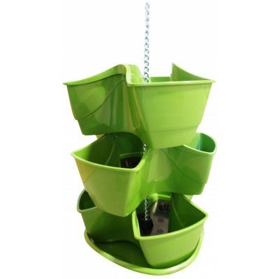 Prosperplast květináč kaskáda COUBI DKN 300W oliva rozměr 295x295x880 mm – Hledejceny.cz