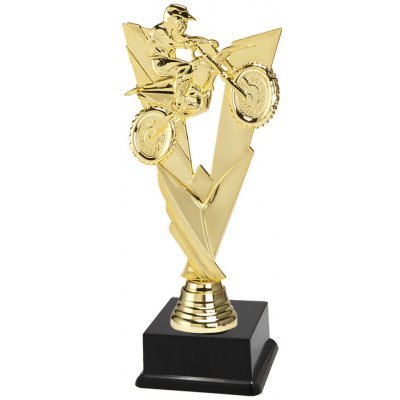 Soška sportovní pohár MOTOKROS NT/P370 Soška C 22 cm – Zboží Dáma