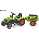 Šlapadlo FALK Šlapací traktor 2040B Claas Arion 410 s vlečkou