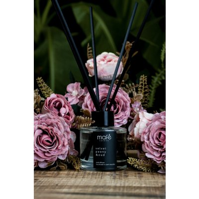 Mafe candles Aroma difuzér Pivoňka & staré dřevo 100 ml – Hledejceny.cz